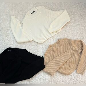 Crop Sweater Bundle